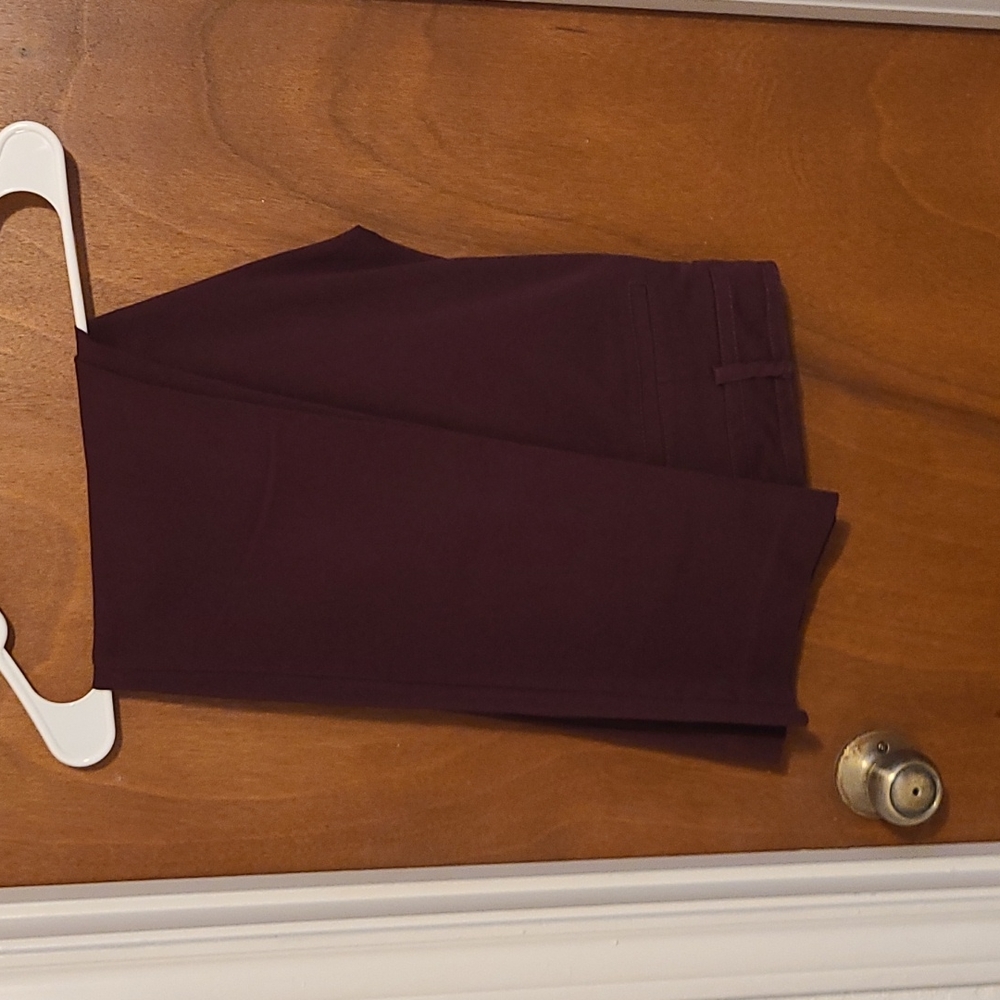 Maroon Dress Pants